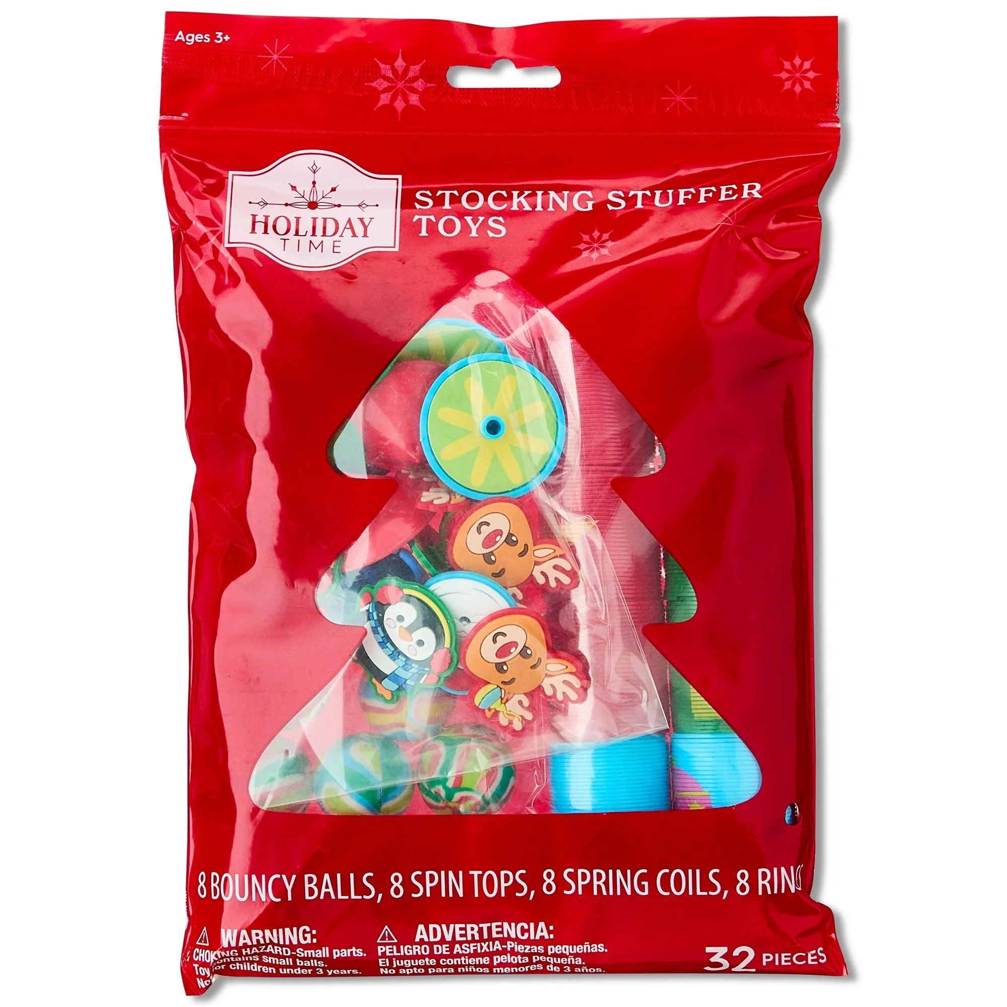 32-Piece Stocking Stuffer Toys, by Holiday Time | Walmart (US)
