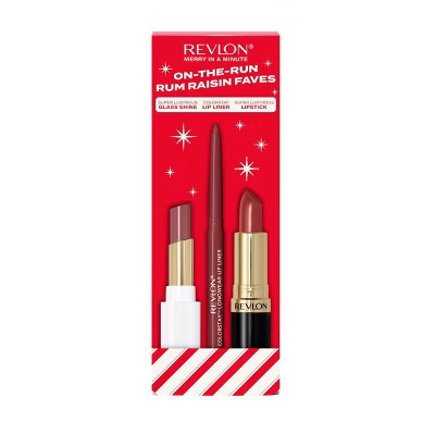 Revlon Rum Raisin Gift Set - Liner, Lipstick & Balm Lip Kit - Rum Raisin - 3ct | Target
