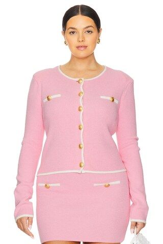 L'Academie by Marianna Millie Jacket in Pink from Revolve.com | Revolve Clothing (Global)