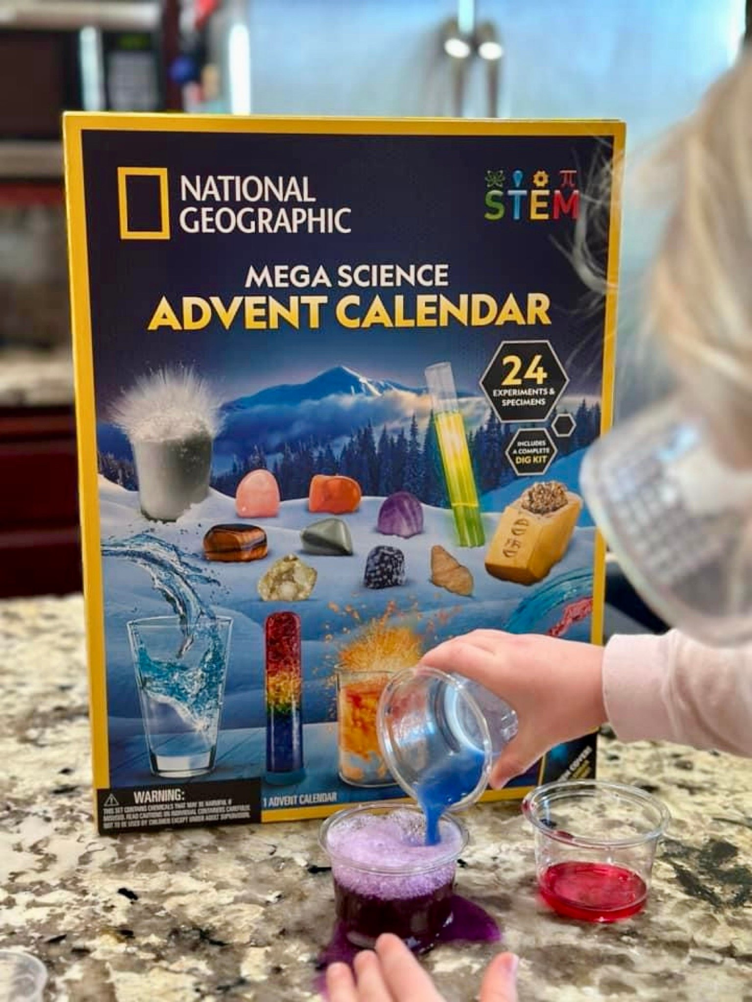 Science meets Christmas magic 🎄✨
The girls are so excited for this National Geographic Science Kit & Rock Collection Advent Calendar 2025 — 24 days of STEM experiments, gemstones, and hands-on fun! 🔬💎
Such a cool way to count down to Christmas while learning something new every day 🙌
Shop the best-selling STEM Advent Calendar on LTK 🛍️
#AdventCalendar2025 #STEMForKids #NationalGeographicKids #LTKKids #EducationalToys #STEMLearning #ChristmasCountdown #LTKHoliday #KidsAdventCalendar #ScienceForKids #GiftIdeasForKids #HolidayGifts #LTKGiftGuide #LearningThroughPlay #STEMToys #KidsGiftIdeas #BestAdventCalendars

#LTKFamily #LTKKids #LTKSeasonal