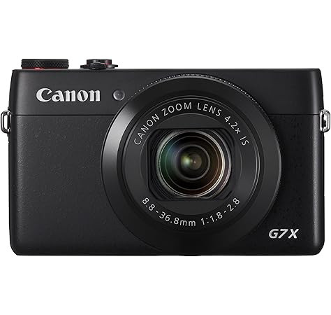 Canon PowerShot Digital Camera [G7 X Mark II] with Wi-Fi & NFC, LCD Screen, and 1-inch Sensor - B... | Amazon (US)