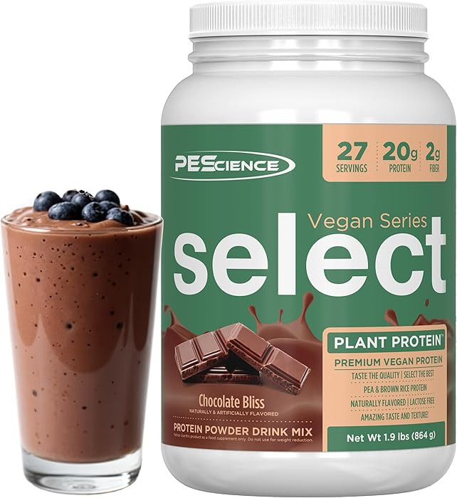 PEScience Select Vegan Protein Powder, Plant Based Protein Powder, Amazing Taste, Smooth Texture,... | Amazon (US)