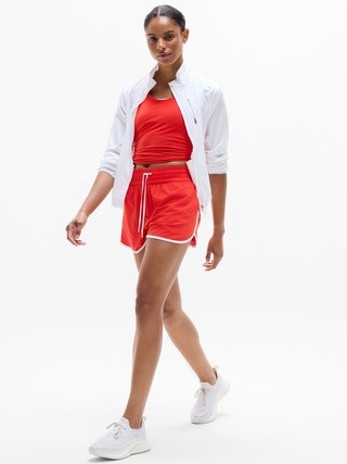 Weekender High Rise 3" Stripe Run Short | Athleta