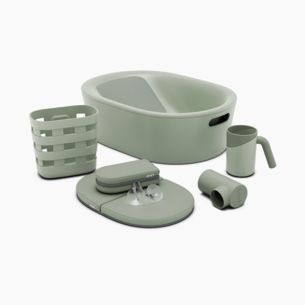 Lalo Bathtime Full Kit in Sage Size 25.3"" x 18"" x 7.7 | Babylist