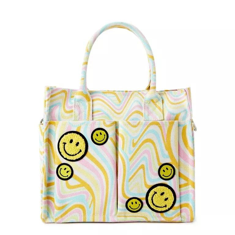 Swirl Pattern Women's Bucket Bag Multi