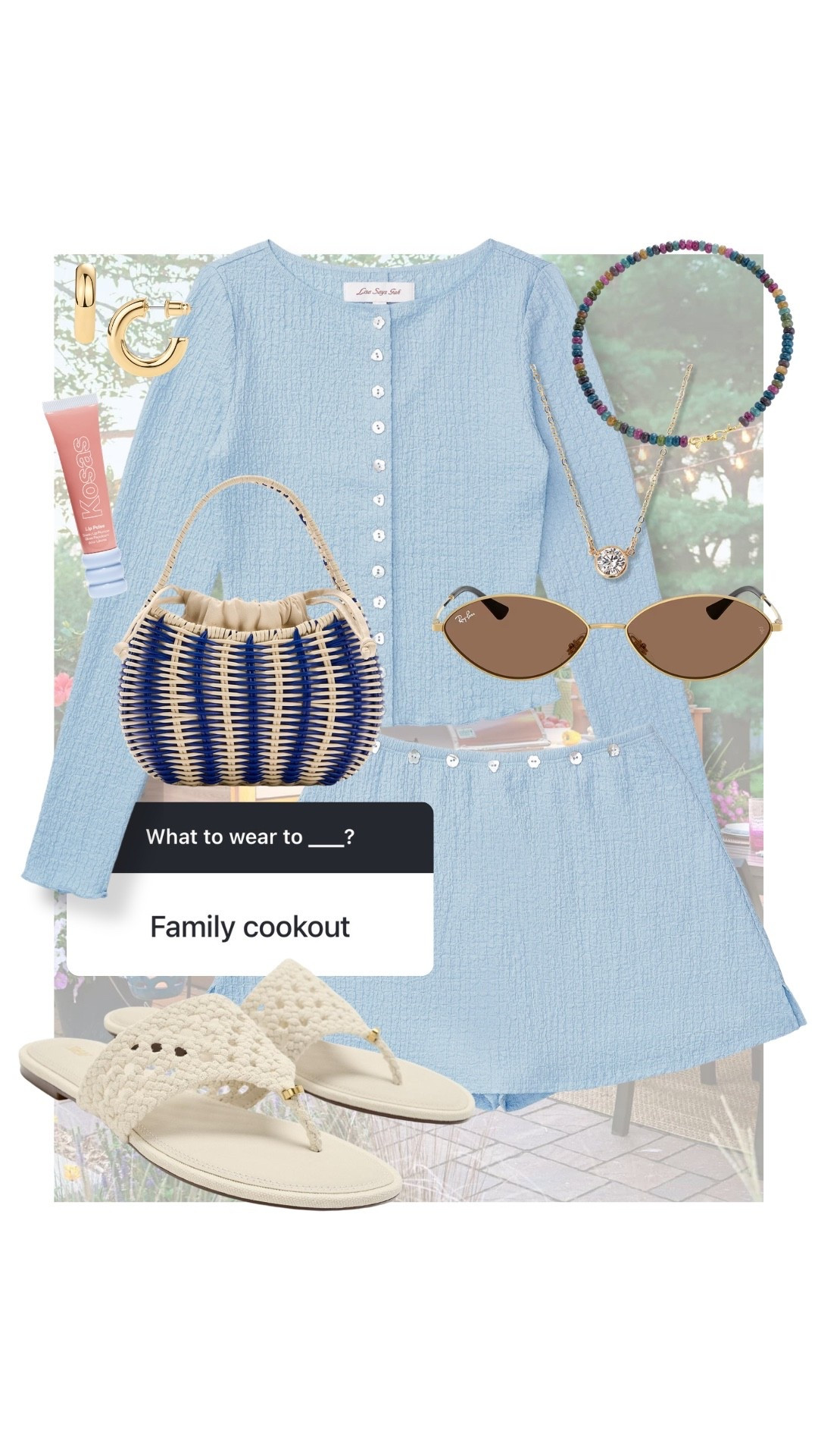 What to wear to a family cookout! #kathleenpost
