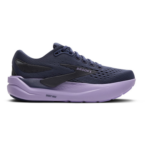 Brooks Womens Brooks Ghost Max 3 - Womens Running Shoes Purple/Night Shadow/Ebony Size 9.0 | Champs Sports