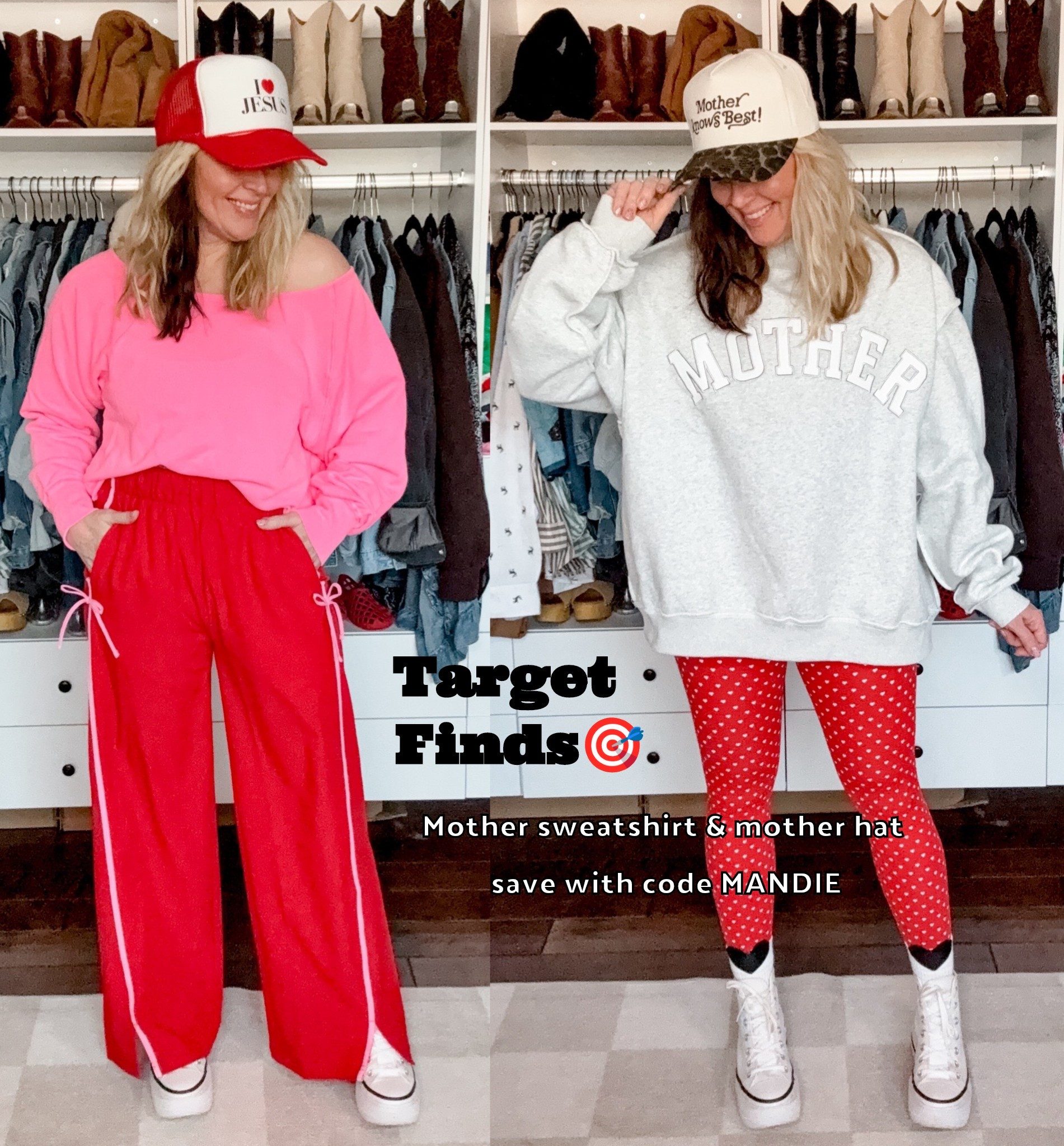 I’m wearing a medium in everything. Save with code MANDIE15 on the sweatshirt and hat. 


#LTKOver40 #LTKFindsUnder50