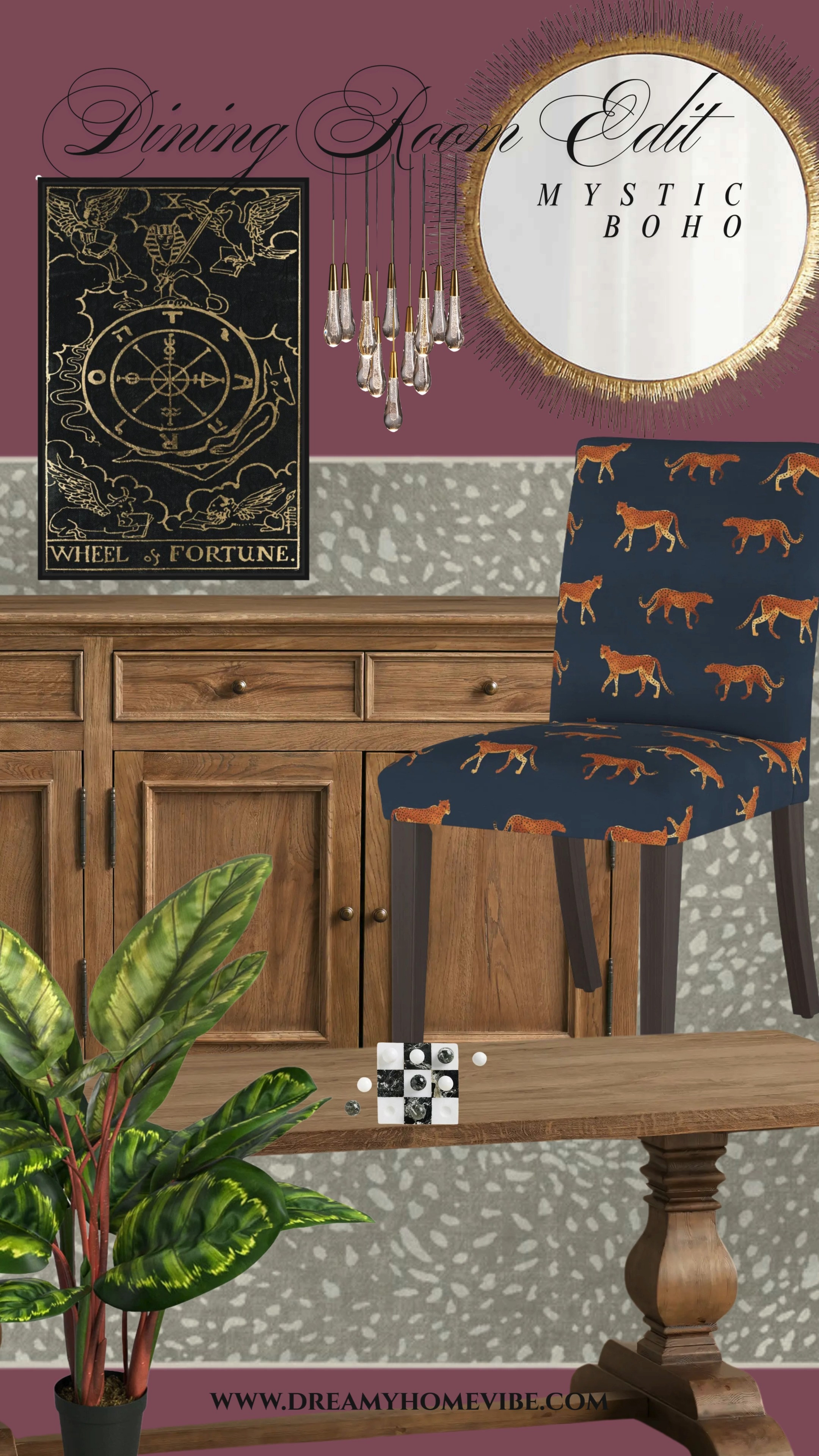  See the full mystic boho dining room come together 🌿 Every piece is shoppable and designed to elevate your space. #HomeDecor #DiningRoom #BohoChic 

 #LTKHome