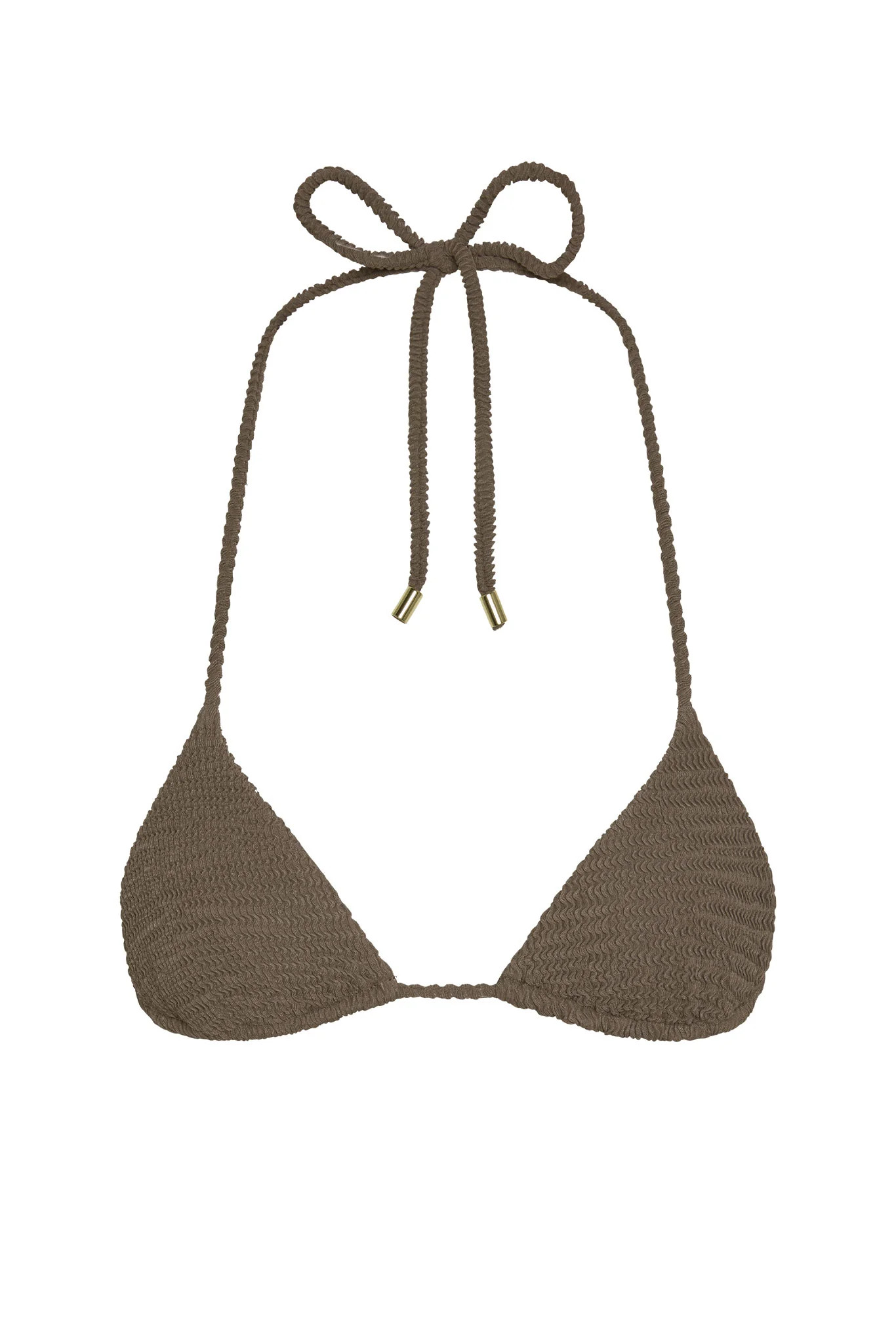 Taormina Top - Stone Crinkle | Monday Swimwear