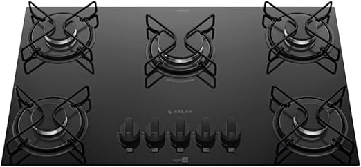 Atlas - Cooktop Atlas 5 Bocas Ágile Up Mesa de Vidro | Amazon (BR)