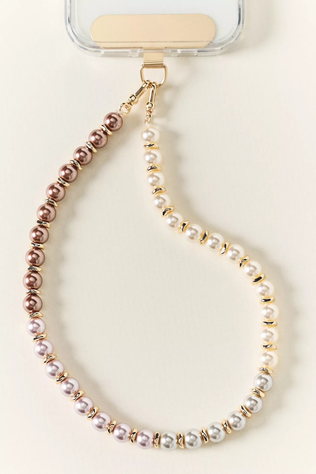 Gradient Pearl Phone Chain | Anthropologie (US)
