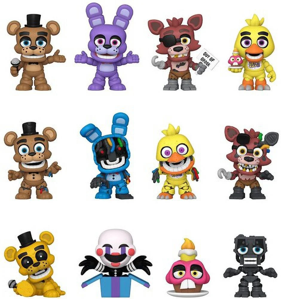 FUNKO Mystery Mini: Five Nights at Freddy's (10th Anniversary) (FNAF) (One Random Mini Per Purcha... | Walmart (US)