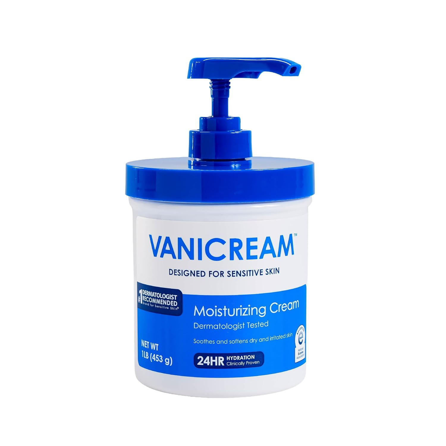 Vanicream Moisturizing Skin Cream with Pump Dispenser - 16 fl oz (1 lb) - Moisturizer Formulated Without Common Irritants for Those with Sensitive Skin | Amazon (US)