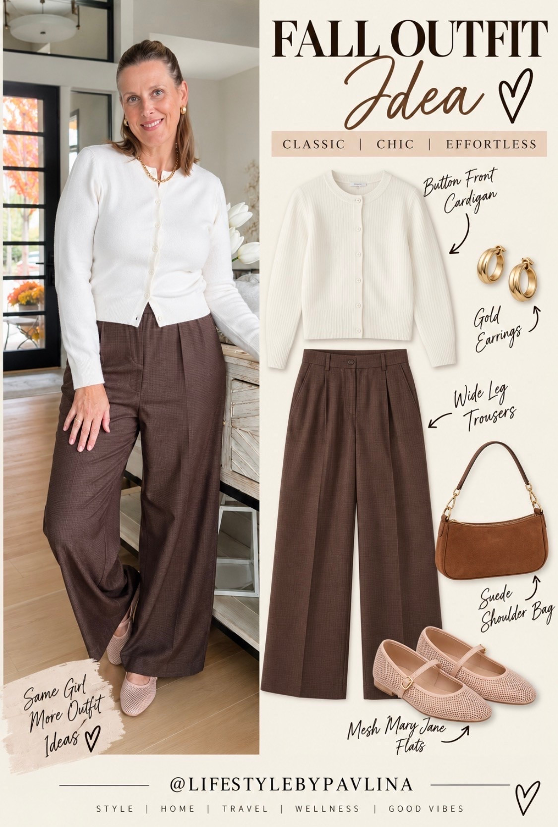 Effortless less look with this must have fall cardigan 

Fall outfits, cardigan , wide leg pants, style over 50

#LTKootd #LTKSaleAlert #LTKSeasonal