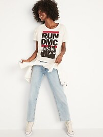 Cropped Licensed Pop Culture Graphic T-Shirt for Women | Old Navy (US)