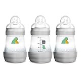 MAM Easy Start Anti Colic Baby Bottle, Easy Switch Between Breast and Bottle, Reduces Air Bubbles an | Amazon (US)
