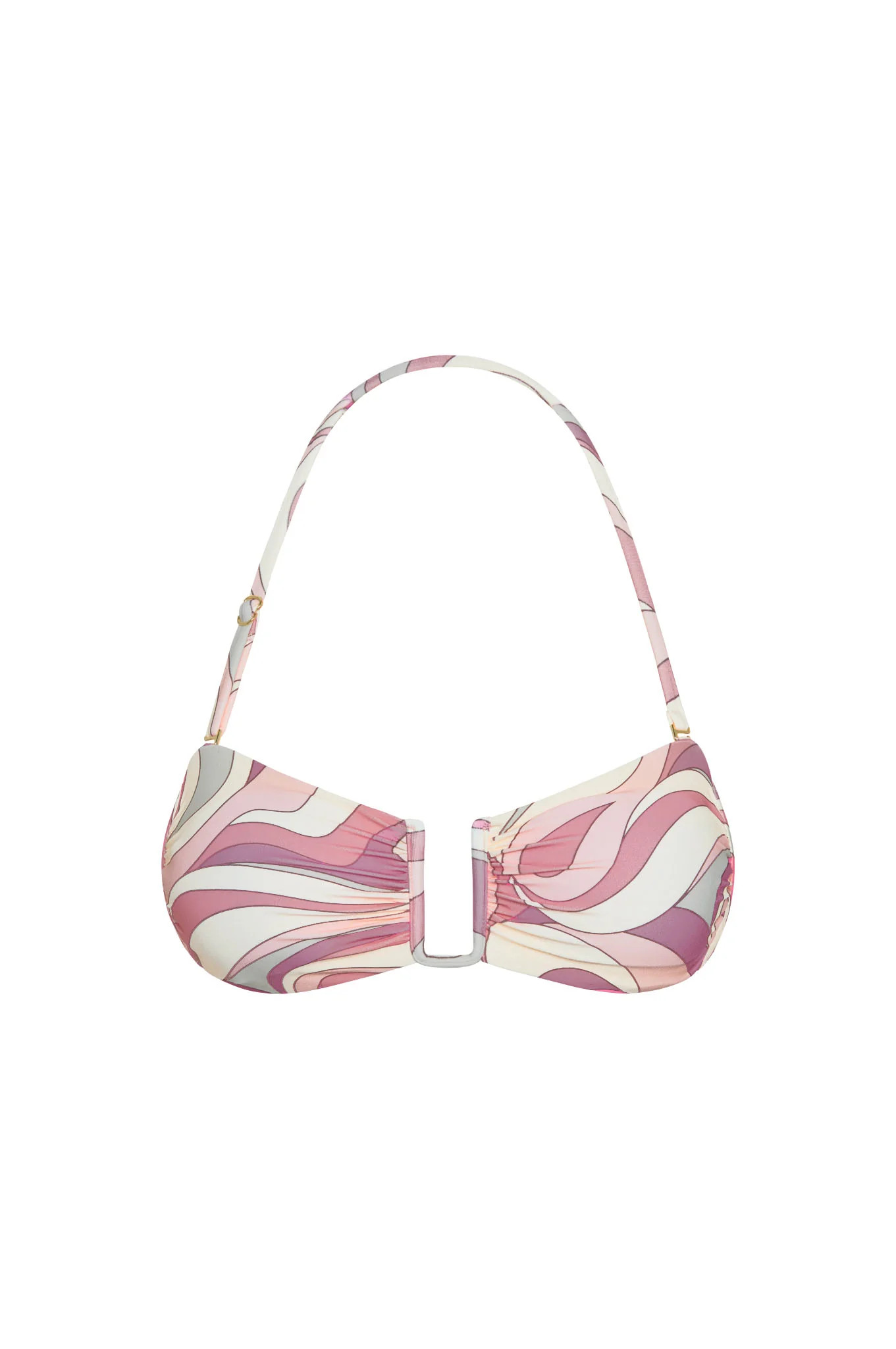 St. Martinique Bandeau - Costa Rei Pink - Costa Rei Pink / P | Monday Swimwear