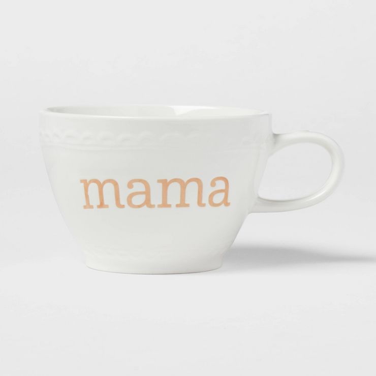 19oz 'Mama' Latte Mug Ivory - Threshold™ | Target