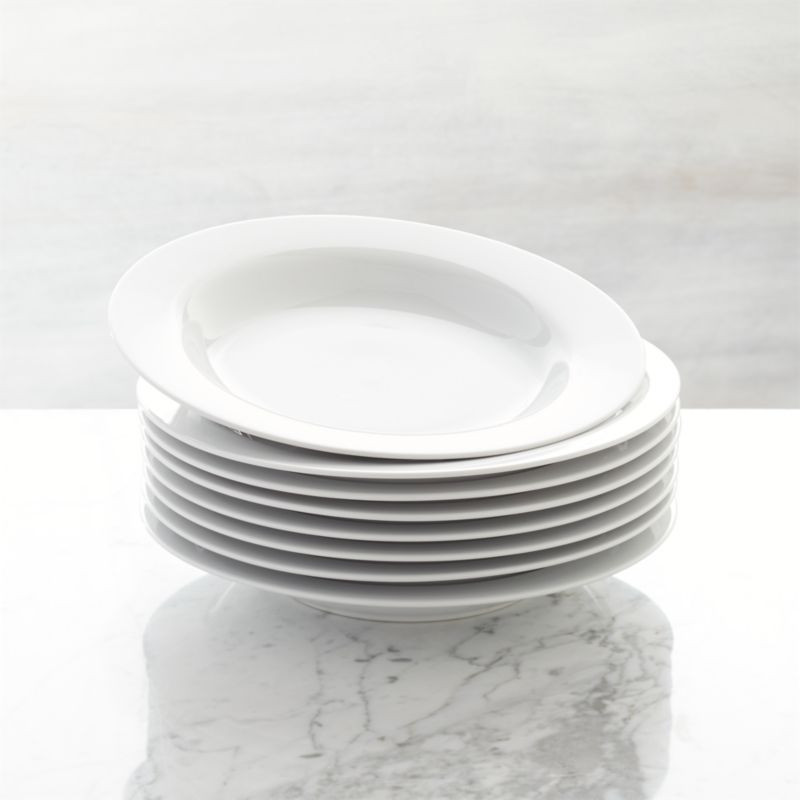 Set of 8 Aspen Low Bowls + Reviews | Crate and Barrel | Crate & Barrel