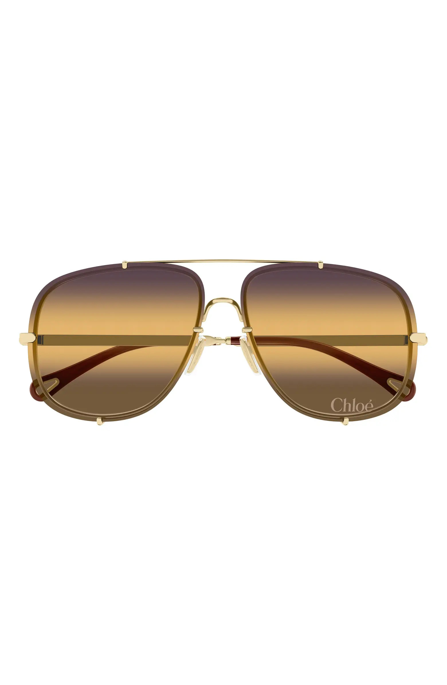 Chloé 62mm Gradient Square Sunglasses | Nordstrom | Nordstrom