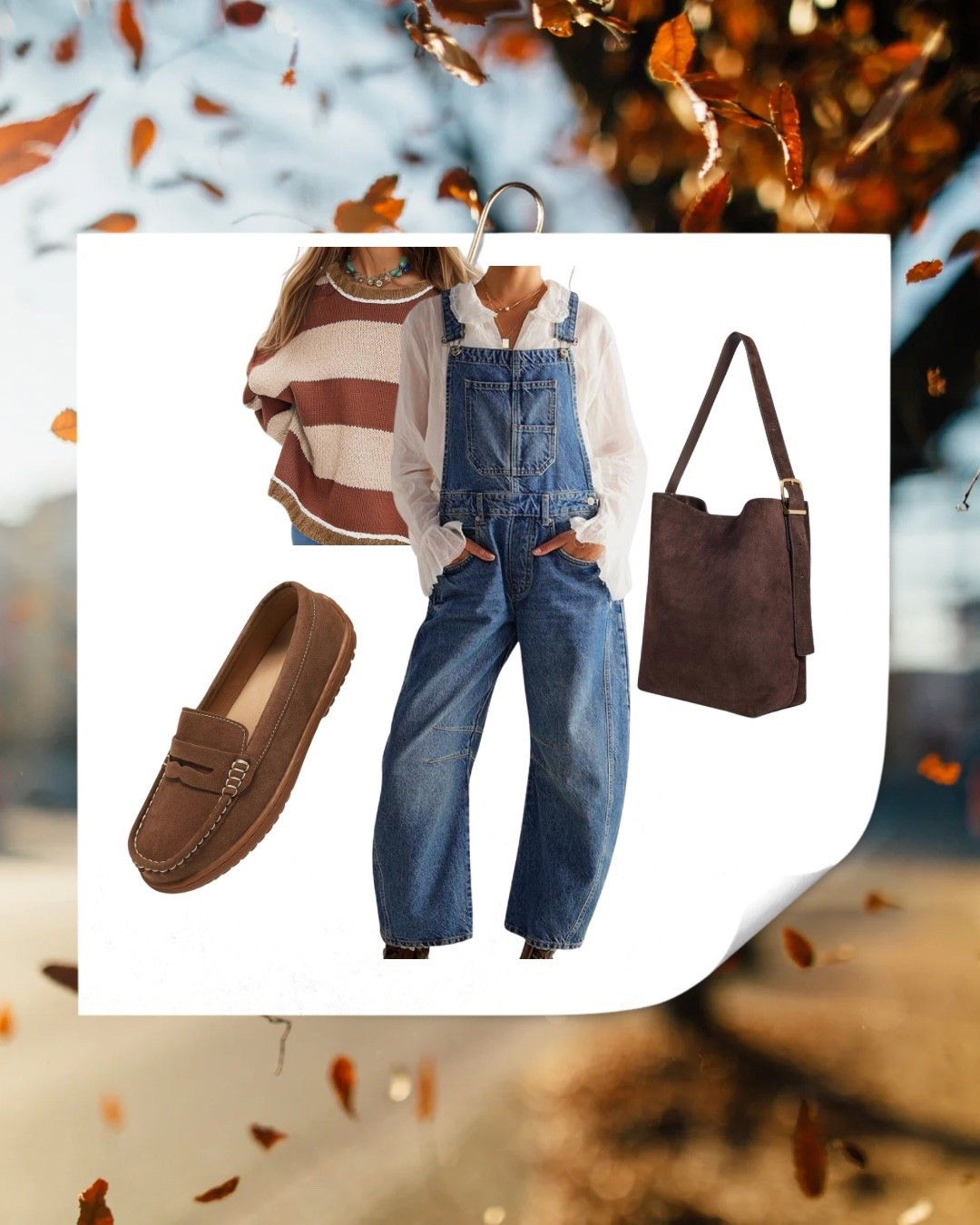 Amazon fall outfit 

Amazon, prime day, fall fashion, suede bag, loafers, overalls, apple picking, free people, free people dupe 

#LTKSaleAlert #LTKStyleTip #LTKSeasonal