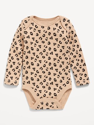 Printed Long-Sleeve Bodysuit for Baby | Old Navy (US)