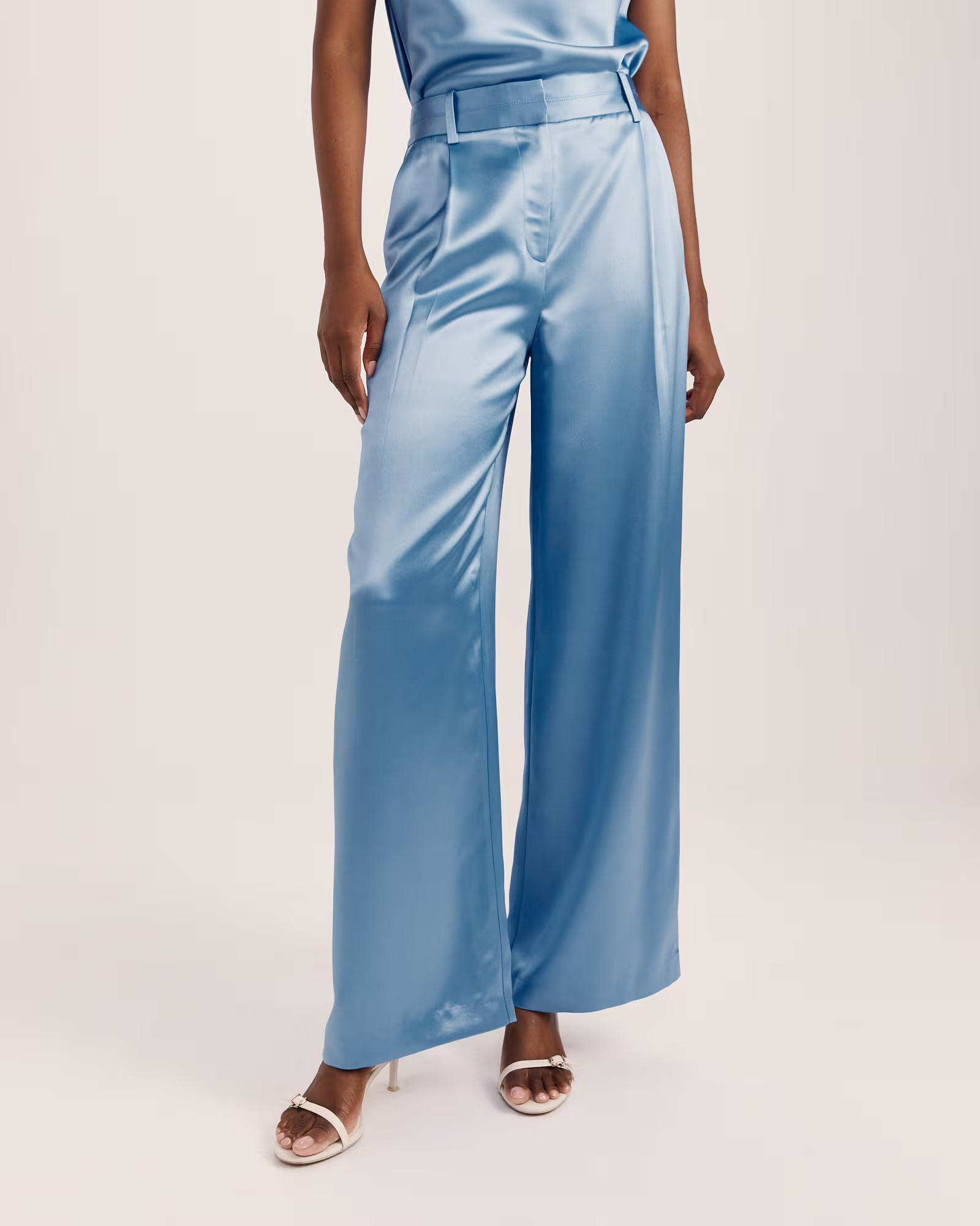 Sallee Satin Pleat Front Pant | SABA (Australia)