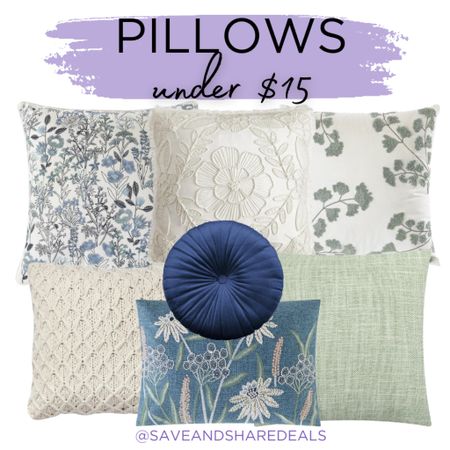How cute are these coastal pillows for under $15! Great for summer! 

Walmart home, Walmart finds, home decor, throw pillow decor, neutral decor, coastal decor, blue throw pillows, floral throw pillows 

#LTKSeasonal #LTKstyletip