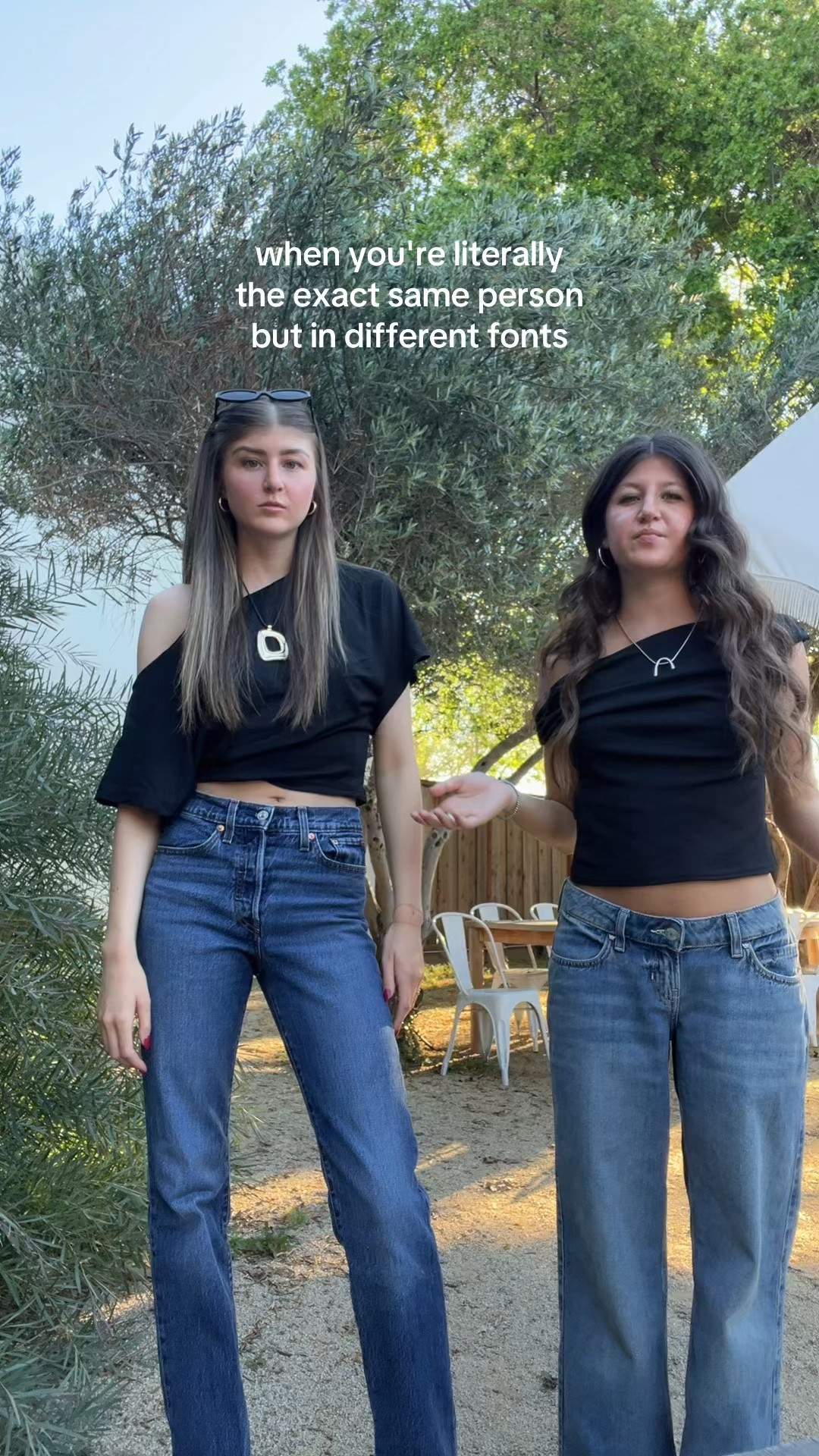 Copy paste energy!! Almost everything is from Amazon #amazonoutfit #sisters #twinning 

My sizing info:
Top xs
Jeans 25

#LTKdayinmylife #LTKSeasonal #LTKootd