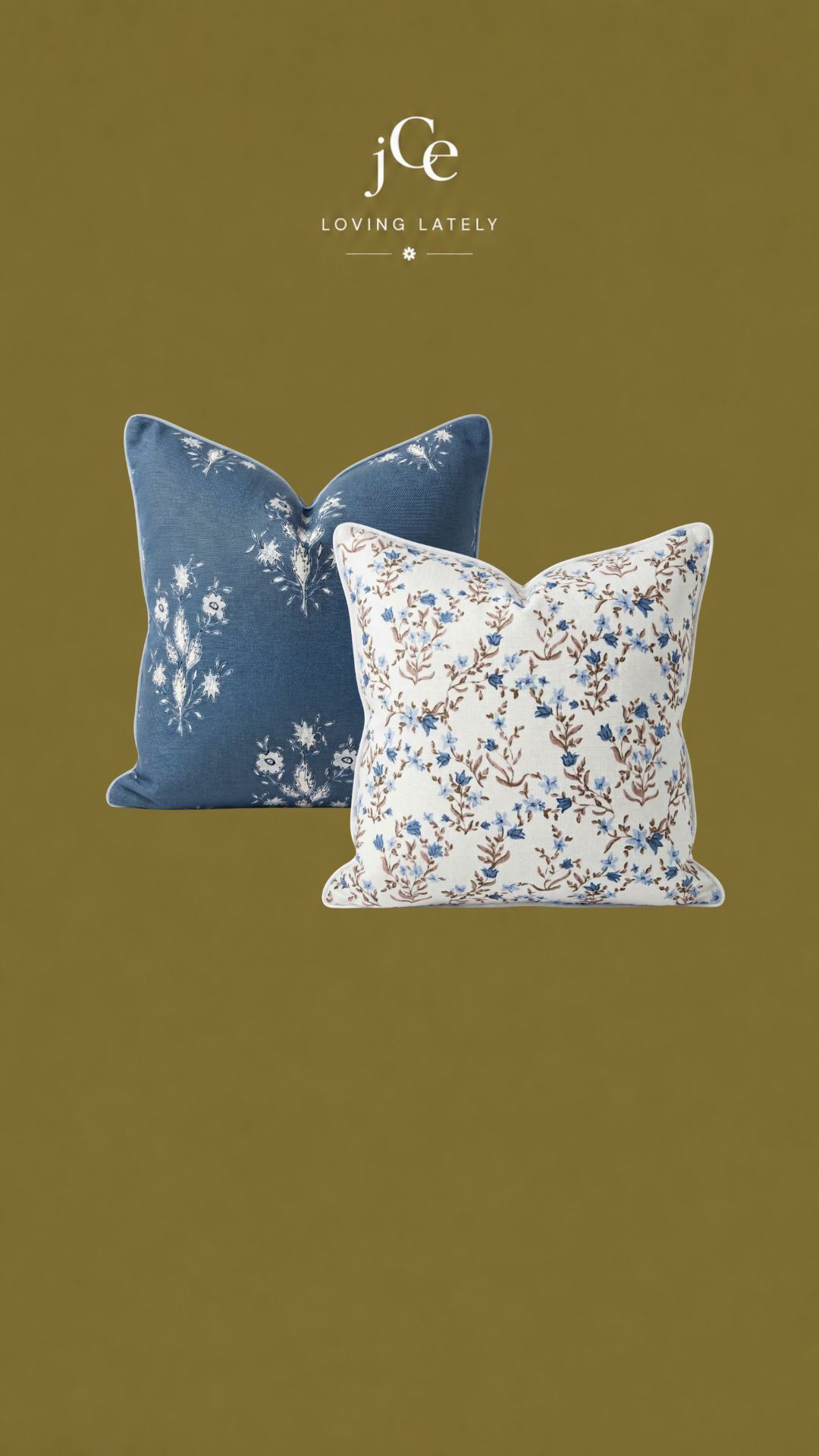 Loving this pillow combination from Jillien Harbor.  Shop the new Lily pattern - super cottage core for summer.   

 #LTKHome