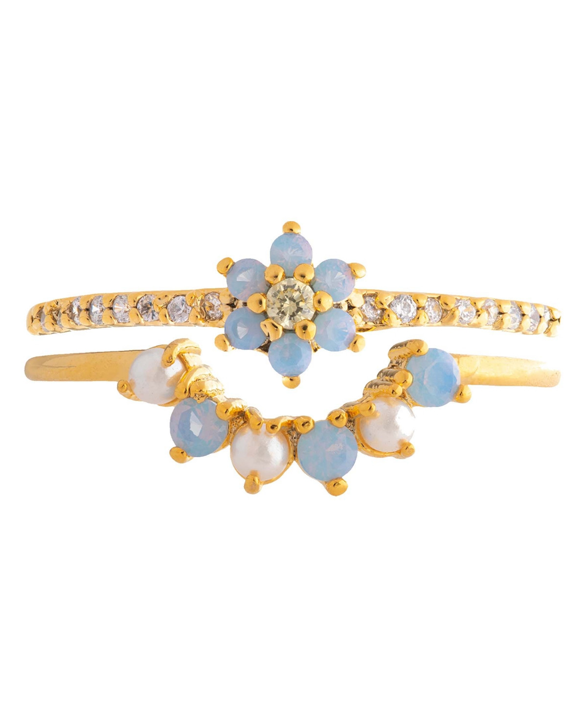 Girls Crew Buttercup Blossom Ring Set | Macys (US)