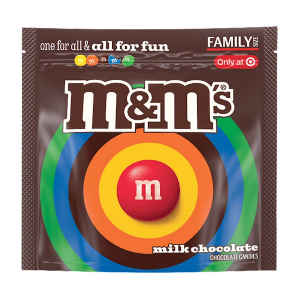 M&M's Family Size Milk Chocolate Candies - 18oz | Target