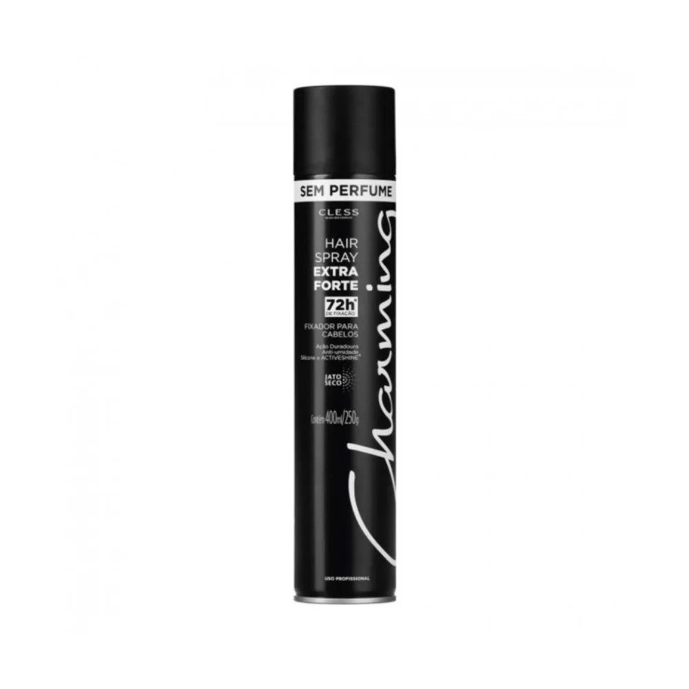 Hair Spray Charming Special Black Sem Perfume 400Ml | DrogaRaia (BR)