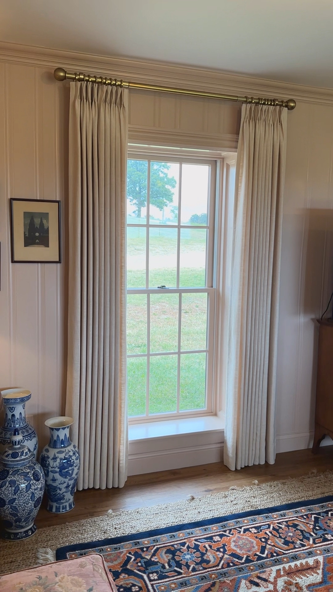 In love with our new, custom pinch pleat drapes from TwoPages! 
This color is Sand Beige. Privacy lined in white, and I added the option of memory sharing to keep the pleats nicely defined! 

Remember to use code KAYLAPAYNE at checkout for 15% off!


#LTKHome