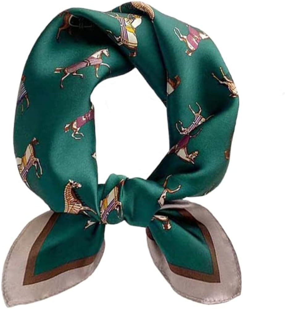 Tim & Tina Square 100% Mulberry Silk 21'' x 21'' Hair Scarf Head Sleeping Wrap Satin Head Scarf f... | Amazon (US)