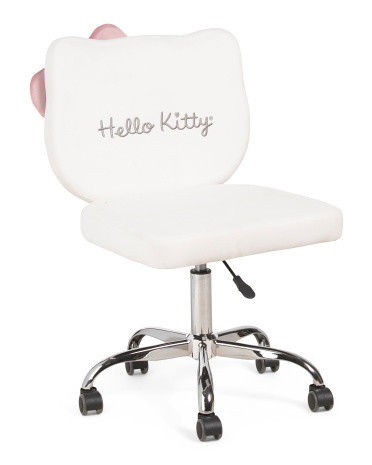 21X32X18 Kitty Kawaii Swivel Vanity Chair | TJ Maxx