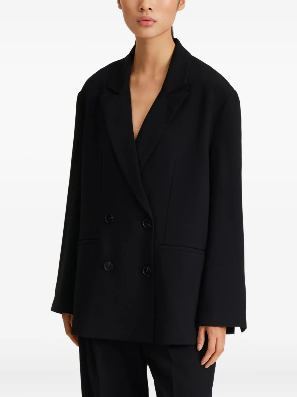 Stylein double-breasted blazer - Black | Farfetch Global