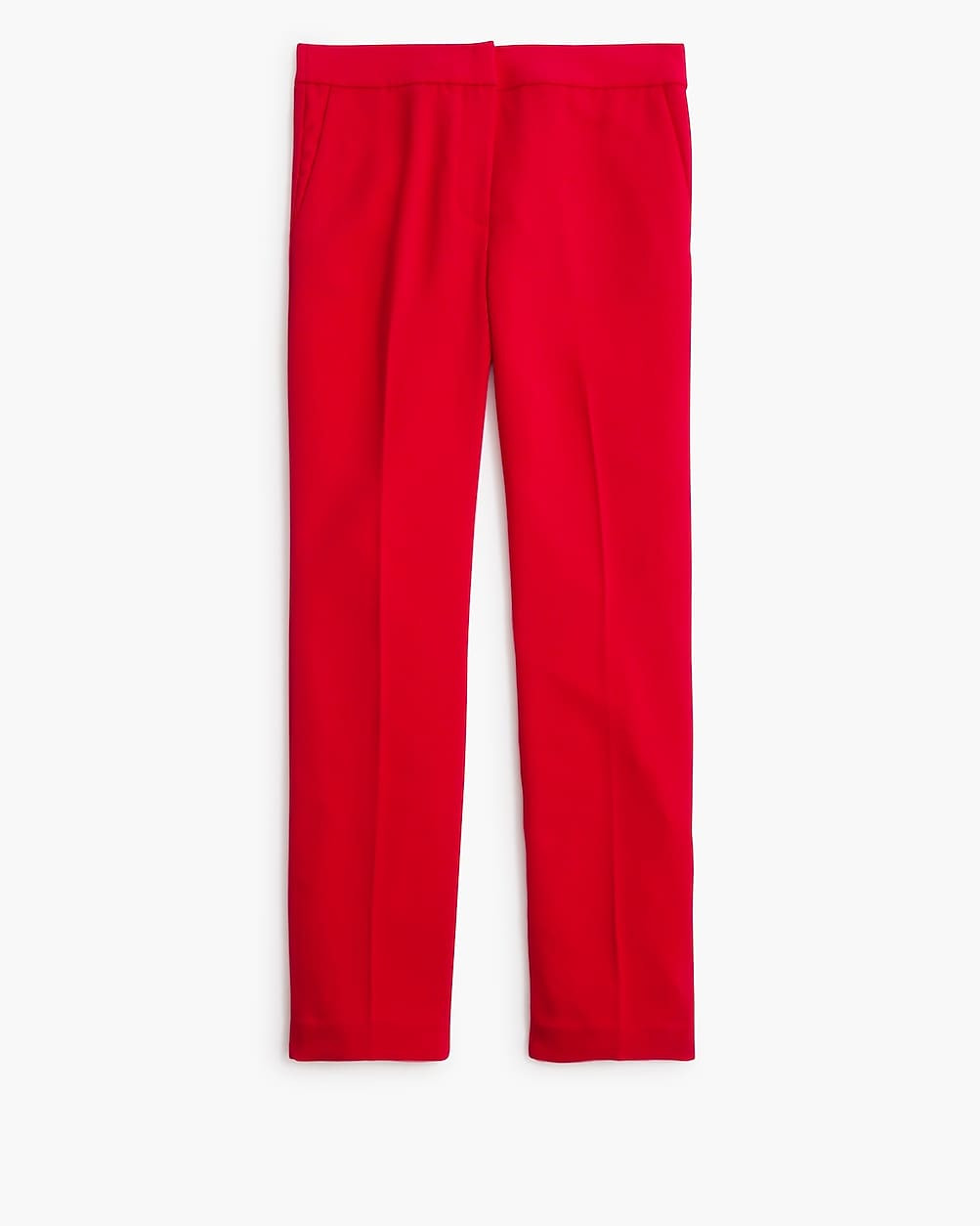 Crepe straight-leg cropped pant | J.Crew Factory