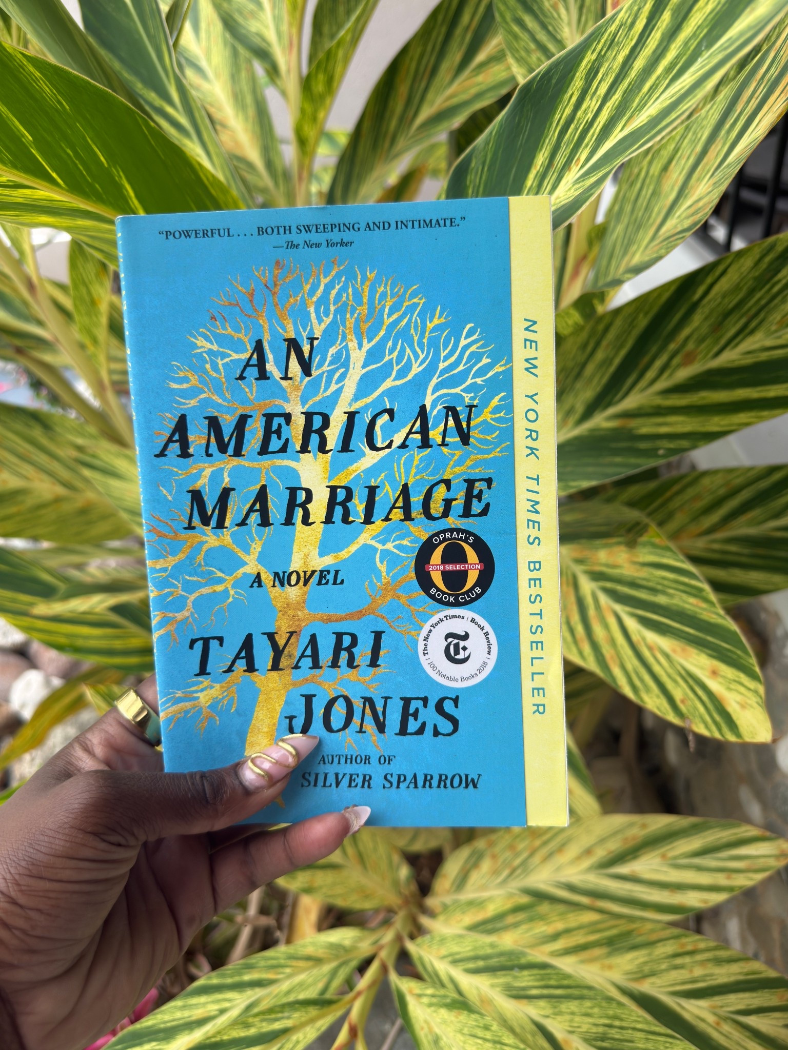 My latest read. I really enjoyed Kin by Tayari Jones so I decided to grab another one of her books! 