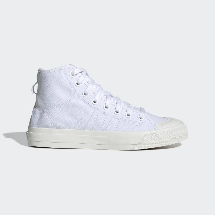 adidas Nizza RF Hi Shoes - White | adidas Canada | adidas (CA)