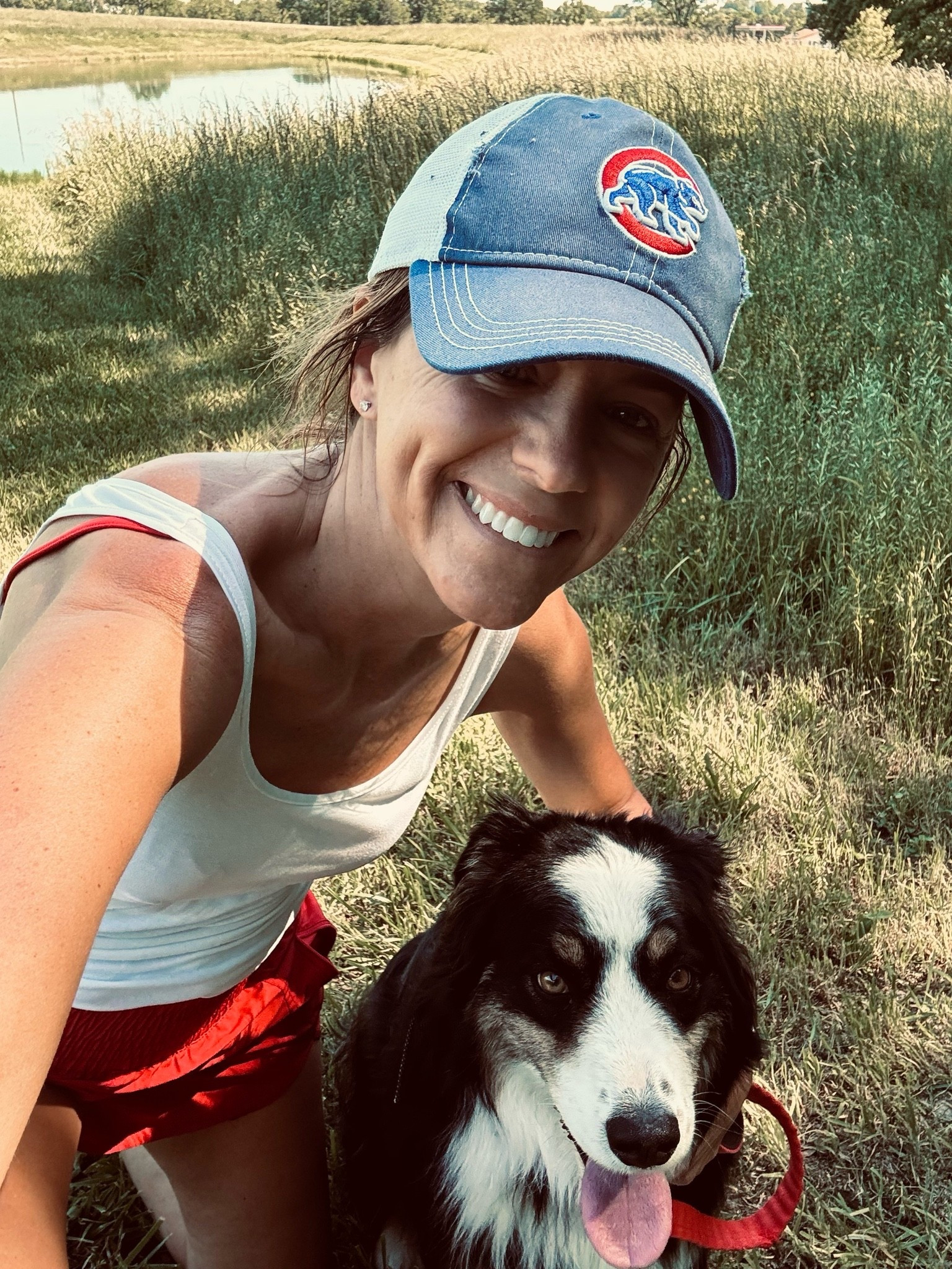 Comfy, cute, and made for sunny walks with my girl Mya 🐾☀️
This easy athleisure look was perfect for our 3-mile walk today — lightweight tank, my fav comfy shorts, and a fun hat. ❤️

Linked the outfit details on my LTK! ✨

#LTKfit #AthleisureStyle #CasualSummerStyle #WalkDay #MomStyle #SummerOutfit #DogMomLife #EverydayStyle

#LTKmomlife #LTKootd #LTKActive
