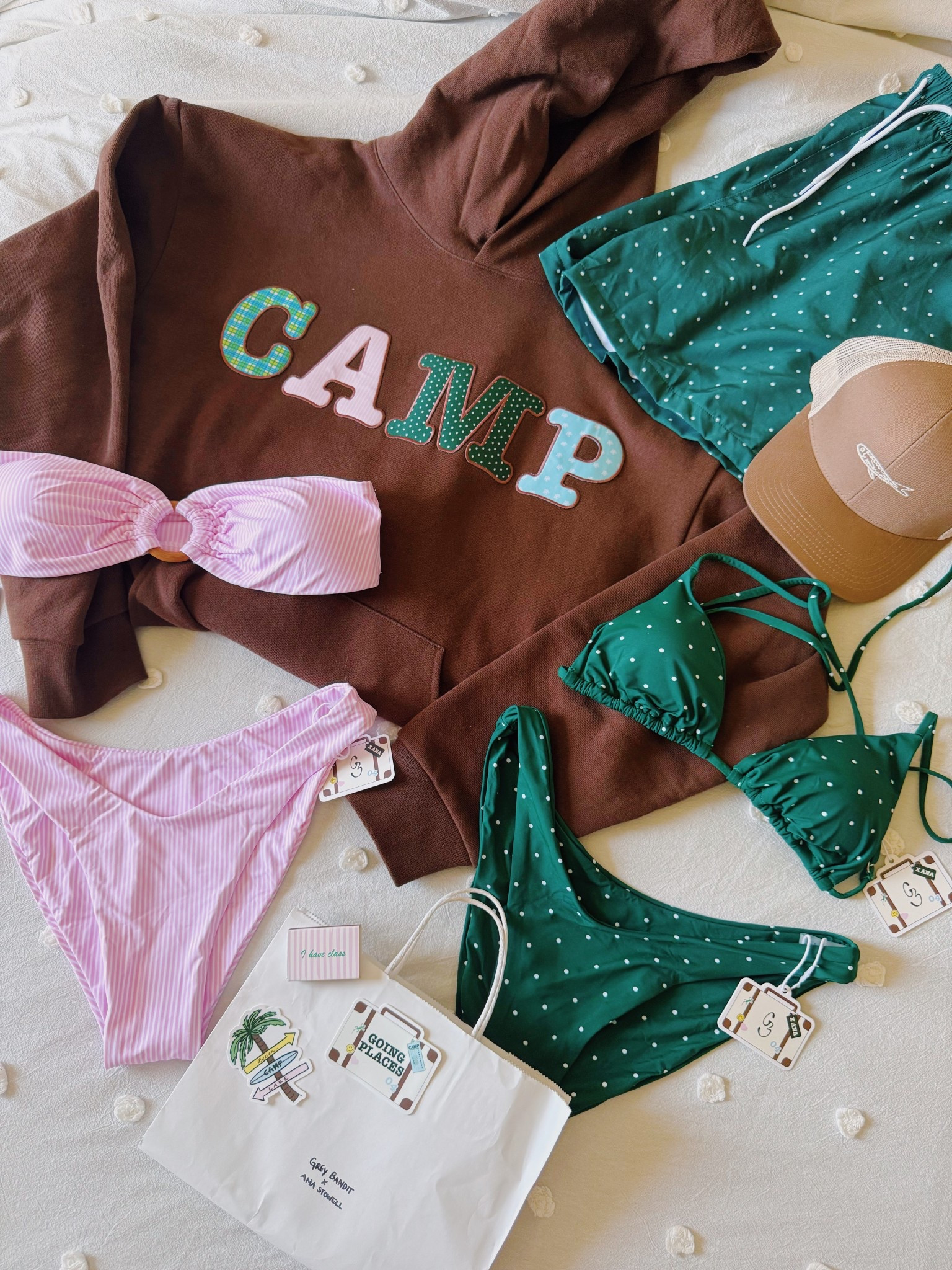 Everything I bought from the Grey Bandit c Ana release!!🌴👙✨🤎

#LTKSeasonal #LTKSwim #LTKU