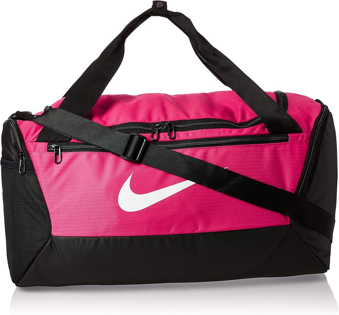Amazon.com: NIKE Brasilia Small Duffel - 9.0, Rush Pink/Black/White : Clothing, Shoes & Jewelry | Amazon (US)
