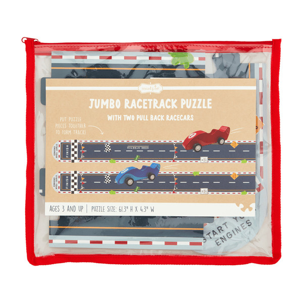 Racecar Puzzle Track | Mud Pie