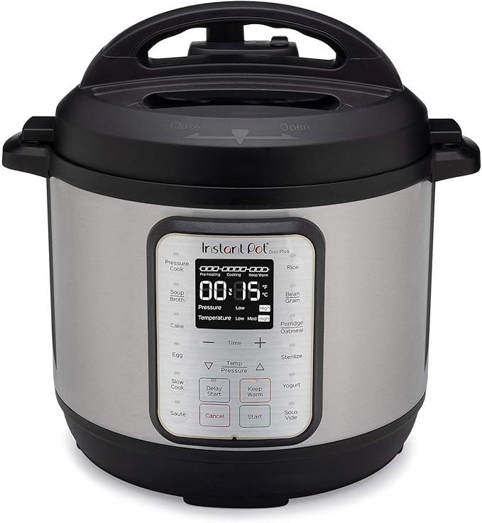 Instant Pot Duo Plus 8 Quart 9-in-1 Electric Pressure Cooker, Slow Cooker, Rice Cooker, Steamer, ... | Amazon (US)