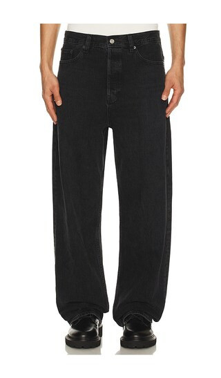 FRAME Baggy Jean in Black. - size 31 | Revolve Clothing (Global)