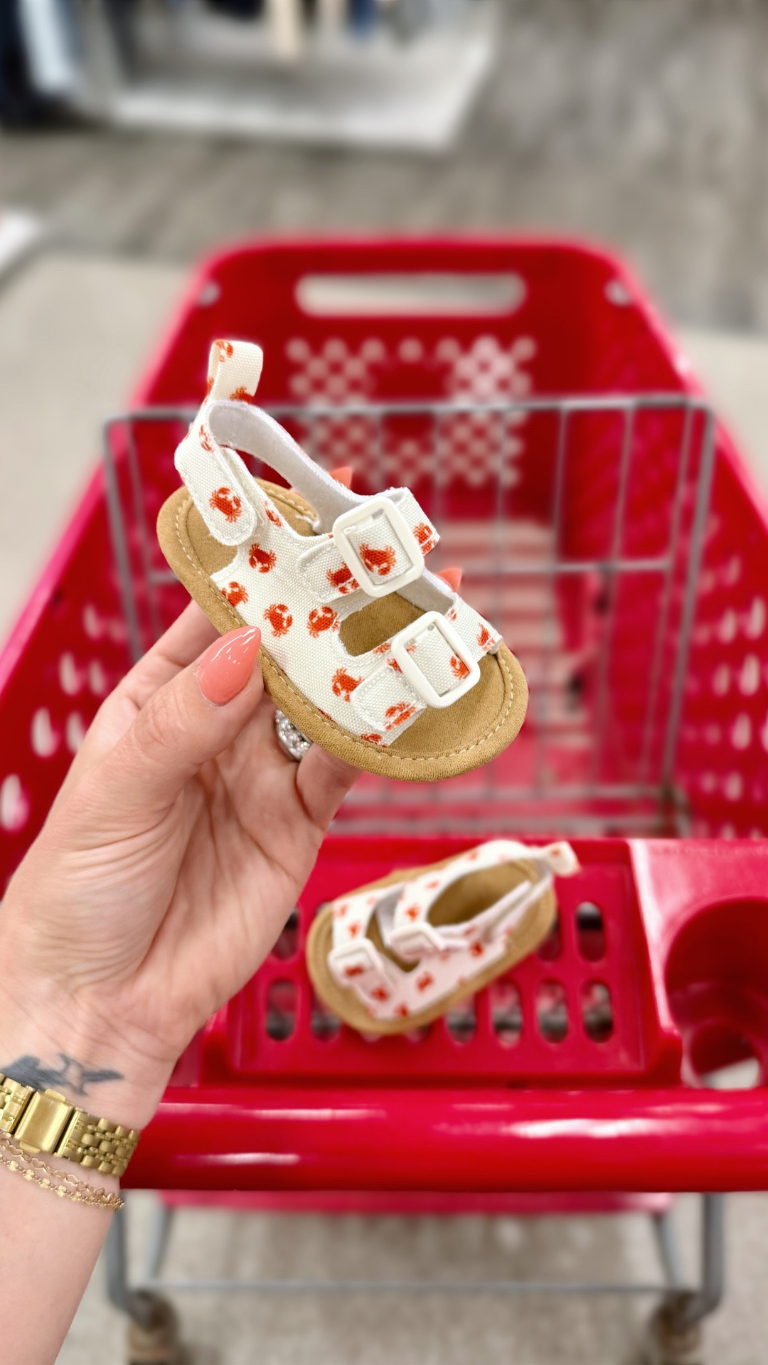 Can we even handle the cuteness of these teeny tiny crab sandals?! 😭 @Target

#LTKKids #LTKBaby #LTKSwim