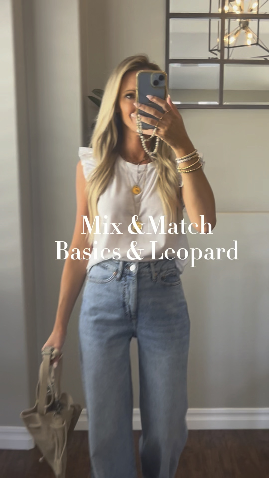 These wide leg jeans are so good! I always feel like wide leg jeans are overwhelming on me but this I just love! The tops are all on major sale! Too! Perfect for everyday or work! So easy to dress up or down!
I’m so sorry when I posted this 7/10 this was all on sale! I will check back this weekend to see if it goes back on sale! Jeans r back on sale!! 
Jeans size 0
Tops size small
All are true to size! 

#LTKSummerSales #LTKWorkwear #LTKFindsUnder50