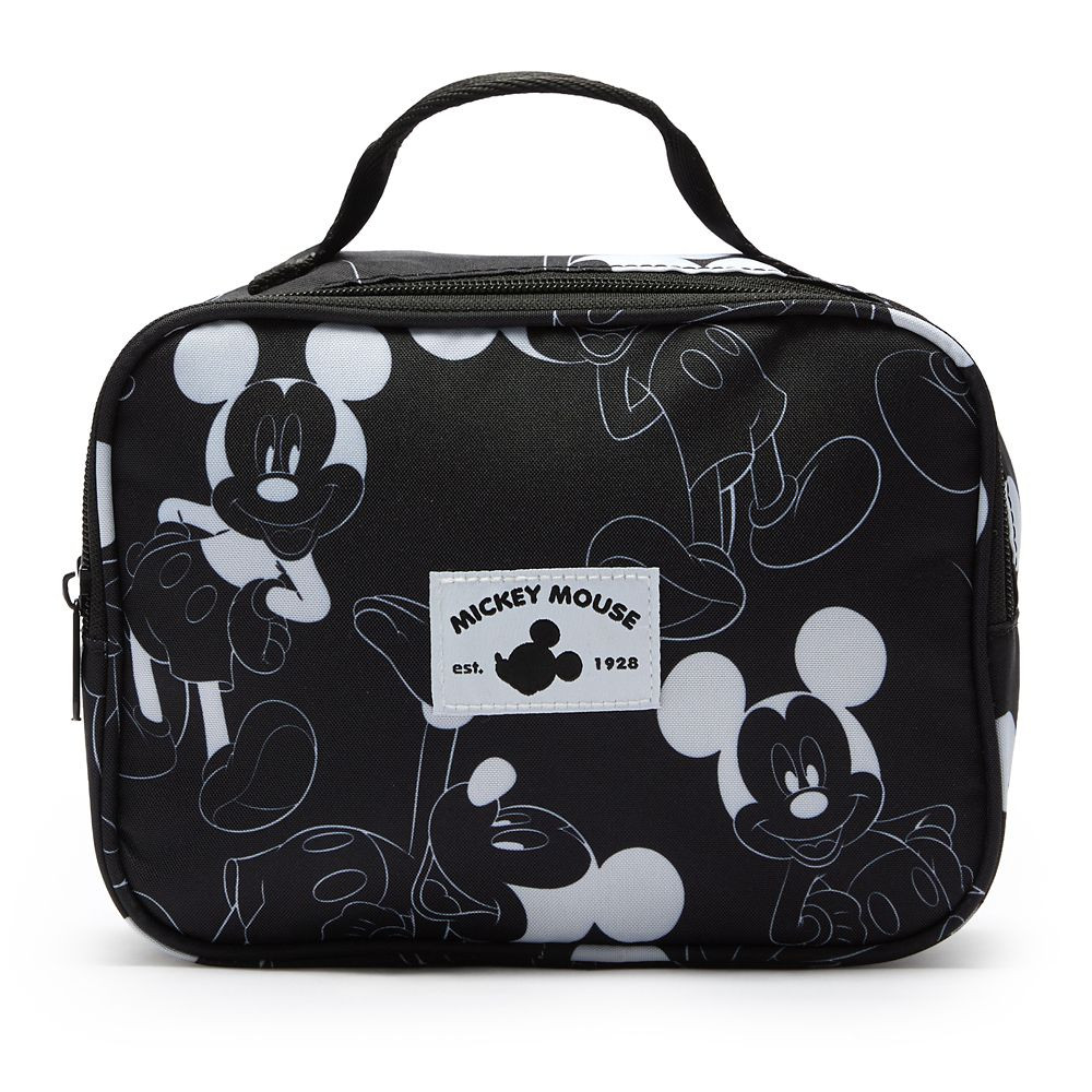 Mickey Mouse Black & White Toiletry Bag | Disney Store